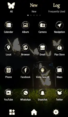 Luminescent Butterflies android App screenshot 2